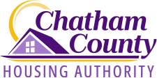 Chatham County Housing Authority logo graphic that links to the Home page.